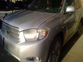 2008 TOYOTA HIGHLANDER SILVER HYBRID LIMITED 3.3L,AT,AWD.  Z24891